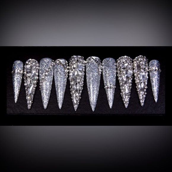 Kovet Other - Press on Nails Sexy stiletto, custom handmade press on acrylic nails